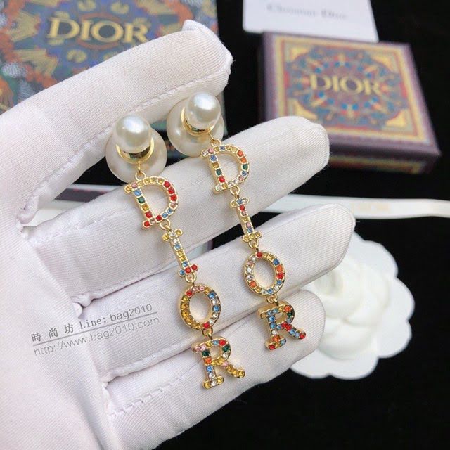 Dior飾品 迪奧經典熱銷款字母耳環 耳飾  zgd1269
